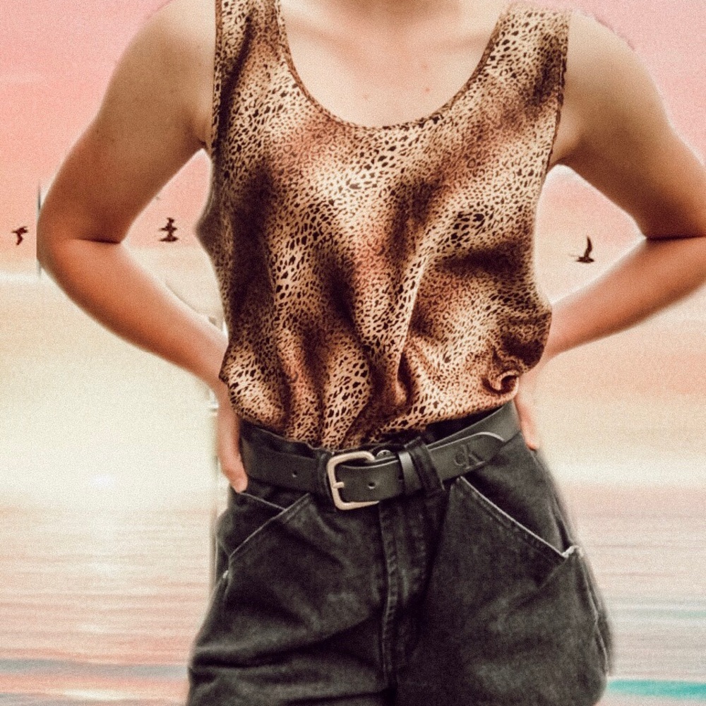 [silky cheetah tank]